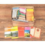 A large box containing a good collection of ordinance survey maps of various locations, include