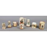 A collection of Royal Doulton Dickensian ware ceramics. To include Sam Weller, Tony Weller and