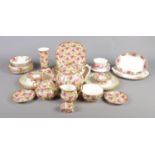 A collection of Royal Albert Old Country Roses in the all over floral pattern, together with a
