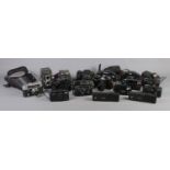 A large quantity of assorted cameras, including Kodak Brownie, Pentax SF7, Zenit TIL and Akita