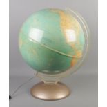 A large globe by Purnell & Sons Ltd, The Illumina Globe. Height 57cm.