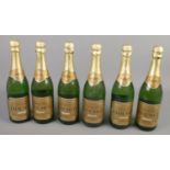 Six full & sealed Demi Sec Chaumet Premium Sparkling Perry.