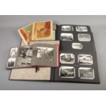 Five albums of vintage photographs most dated between 1940 and 1958. Subjects include European and