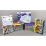 A quantity of diecast planes. Includes boxed Limited Edition Corgi 'The Aviation Archive' Vickers