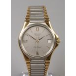 A gents stainless steel Zenith Port Royal quartz wristwatch.