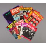 A small collection of 1960's The Beatles magazines, including Beatles monthly and 'Around the