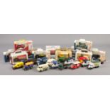 A collection of boxed and unboxed diecast vehicles. Includes Lledo Days Gone, Corgi etc.