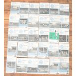 A collection of 1960s Manchester City Football programmes. Includes League, League Cup, European Cup