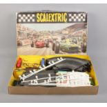 A boxed Scalextric Set 31 including track, vehicles and instruction booklets.