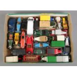 A collection of assorted diecast vehicles, to include examples from Vanguards, Matchbox and Corgi.