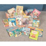 2 boxes of assorted children's annuals
