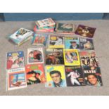 Collection of Elvis Presley books and annuals with other film and television annuals including