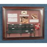 A Marston's Free Trade advertisement/display cased model depicting the Burton Union System.