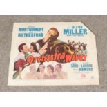 A vintage Orchestra Wives poster 1942, 71cm x 56cm. (Corner cut off)