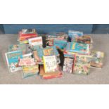 Large collection of assorted annuals including The Big Budget For Girls, Daily Mail Annual For