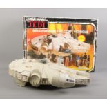 A Star Wars Return of the Jedi Millennium Falcon Vehicle with original box.