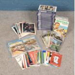 A collection of assorted magazines, annuals and theatre playbills. Including Meccano magazines and