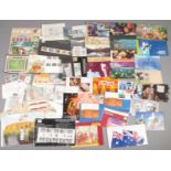 A quantity of mostly Australian mint stamps and stamp packs.