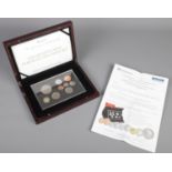 A boxed Westminster 'The Queen's New Portrait Specimen Coin Set'. Presentation edition limit: 995.