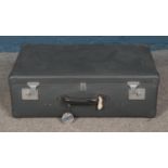 A large Globe Trotter suitcase. Approx. dimensions 76cm x 45cm.