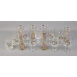 A selection of beer glasses including 1977 Jubilee, coronation and alpine glasses