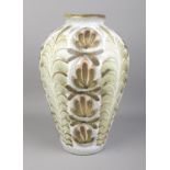 A Denby Glynbourne ovoid shaped vase. 33cm high.