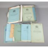 A box file containing Ministry of Aviation and Ministry of Defence reports and memoranda files