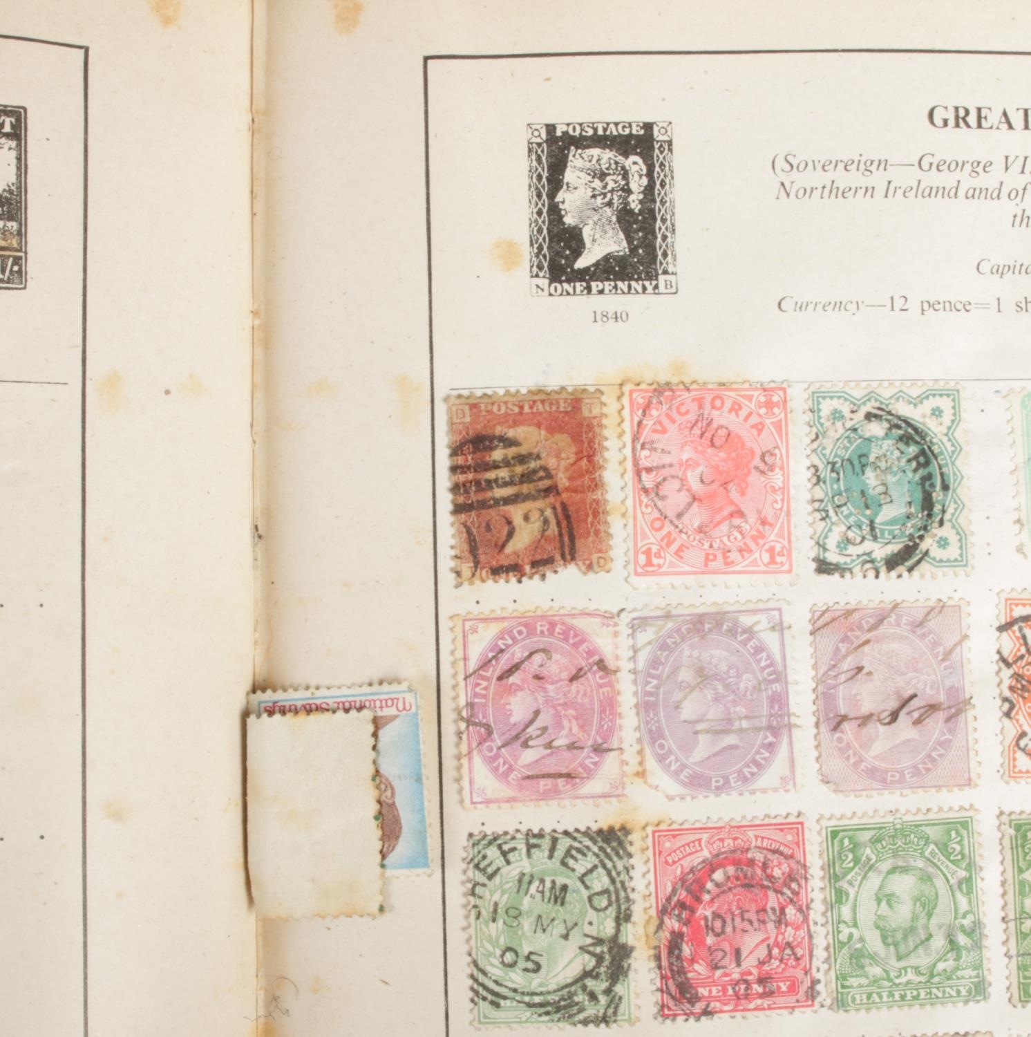 A collection of world stamps and first day covers including British Penny Red, German WWII - Image 2 of 2