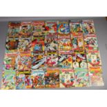 A quantity of 1970s Marvel Comics Group Super-Heroes comics. Approximately 60.