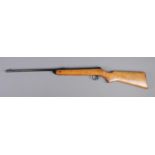 A BSA Meteor MK II 0.22cal break barrel air rifle. Stamped underneath barrel TB55407. CANNOT POST.