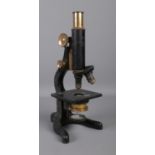 A W Watson & Sons, Ltd. London 'Kiwa' monocular microscope.