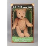 A Gund 'Gundy' yearly collector's bear; 2001 in box.