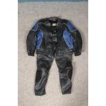 A Buffalo motorbike jacket and matching trousers. Size UK 44.