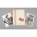 The Beatles Show booklet with additional picture cards of John Lennon and full band.