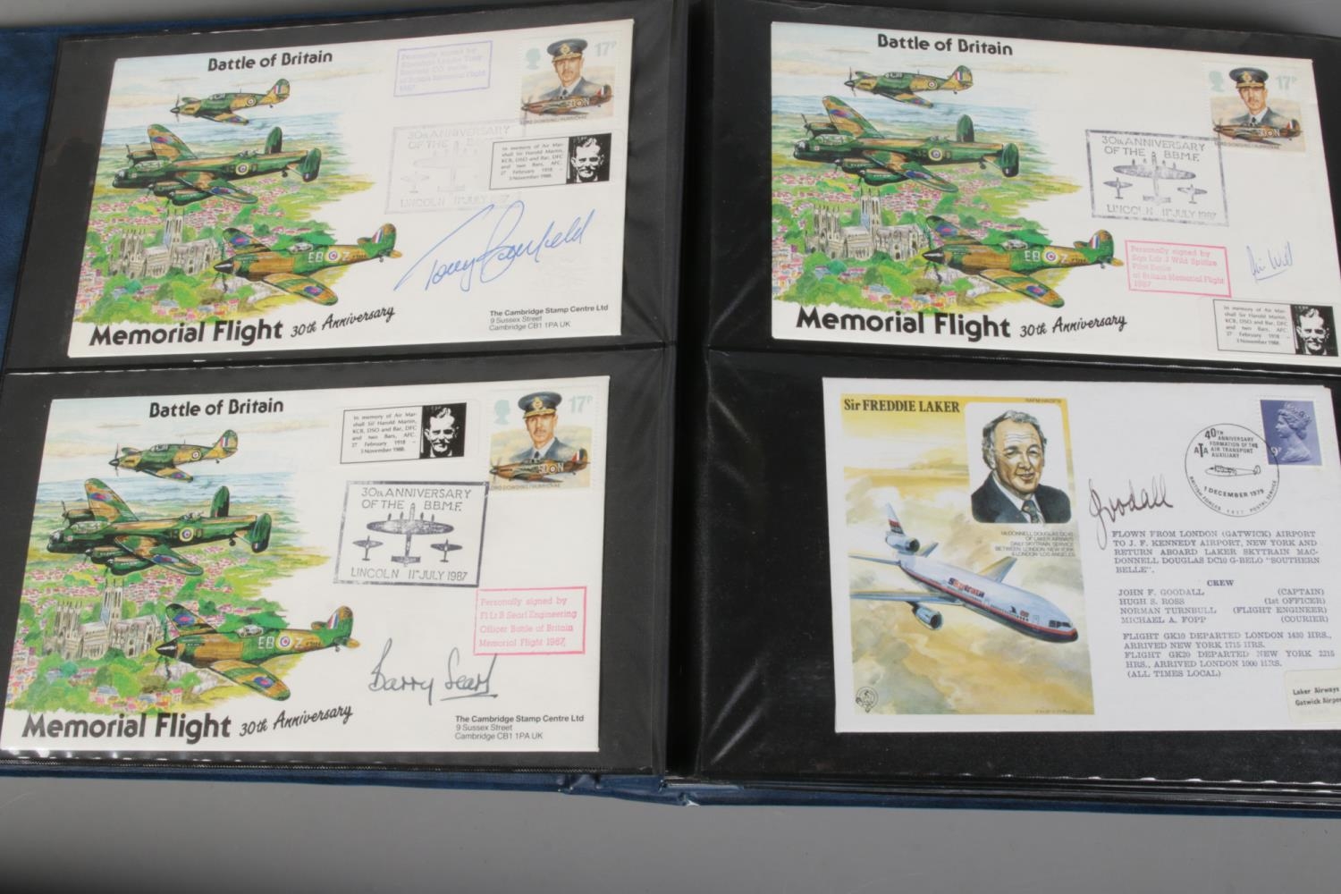 A large quantity of RAF signed and unsigned covers - Bild 5 aus 5