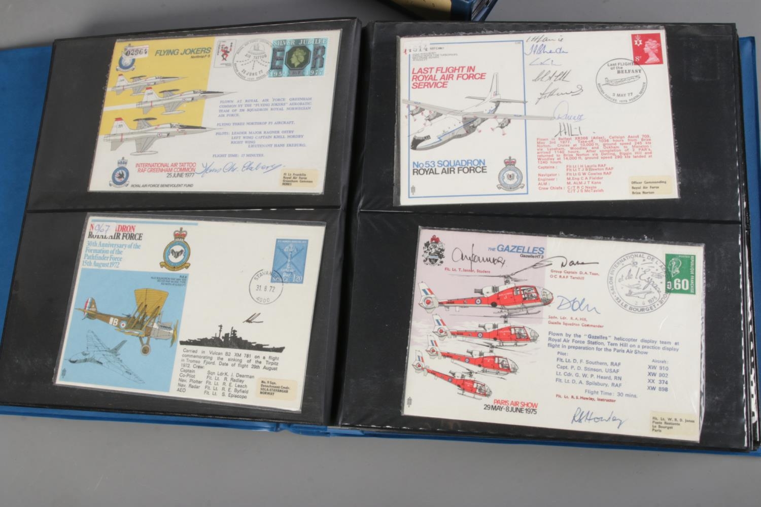 A large quantity of RAF signed and unsigned covers - Bild 3 aus 5