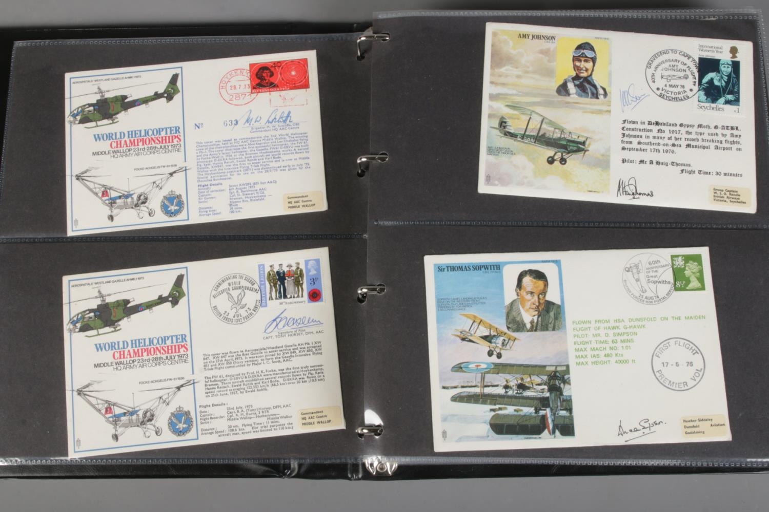A collection of RAF signed and unsigned covers with some limited editions. - Bild 3 aus 4