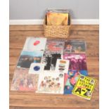 A good collection of The Rolling Stones vinyl records to include Stone Age, Goats Head Soup, Black &