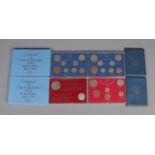 A quantity of cased coin sets, to include two 1977 Coinage of Great Britain and Northern Ireland,