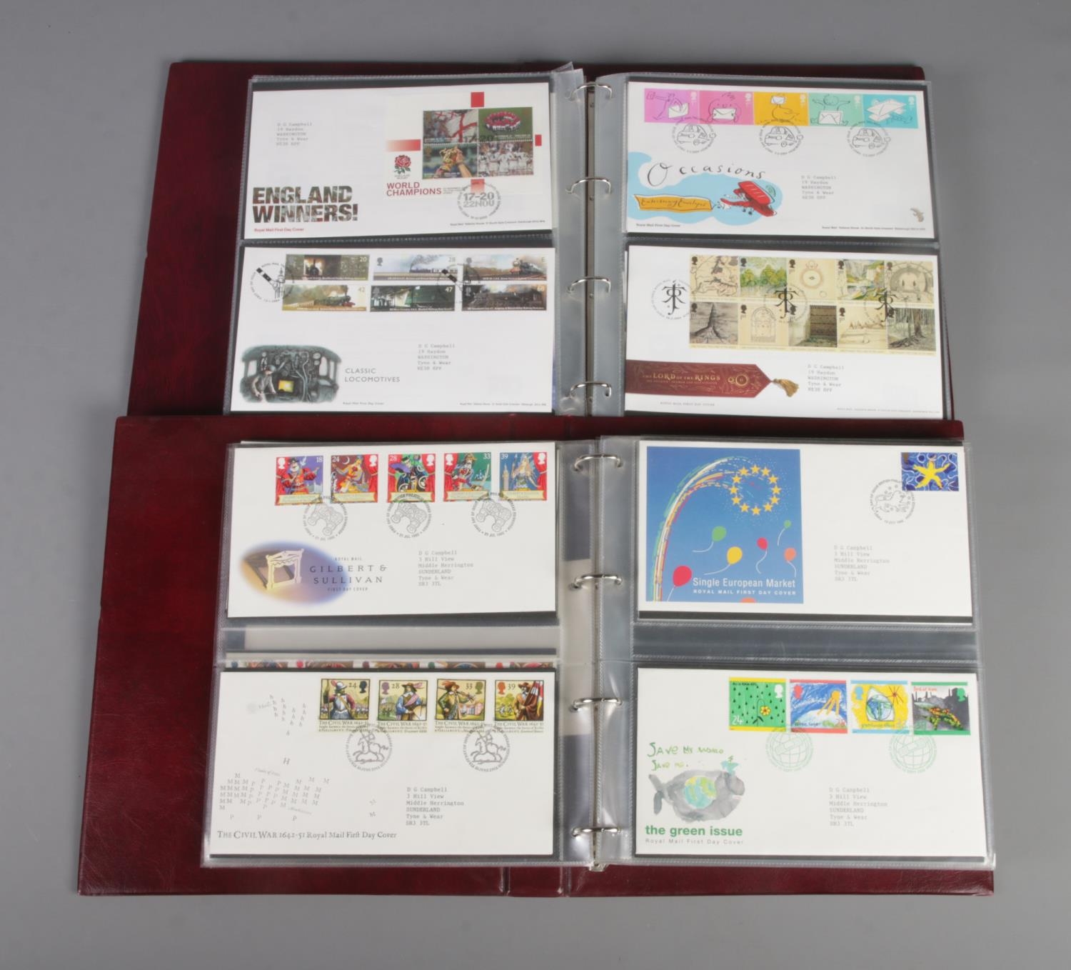 Two albums of mostly British Royal Mail First Day Covers along with selection of Netherlands - Image 3 of 3