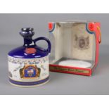 Pusser's Navy Rum " The Nelson's Blood Flagon" in ceramic flagon in presentation box.