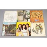 Six LP vinyl records; Pink Floyd - Ummagumma double LP (1969 - SHDW 1), Relics (1967 - SRS 5071),