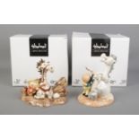 Two boxed Thelwell by Royal Doulton horse figure groups; 'So Treat Him Like A Friend' NT11 and