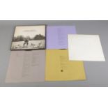 George Harrison 3 LP box set complete with original sleeves and poster.