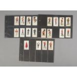 Hudden & Co "Soldiers of the Century" cigarette cards, incomplete 2nd series (26-50) 20 cards in