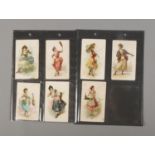 W Duke Sons & Co "French Novelties" large cigarette cards, 7/25. American Tobacco Company. Duke's