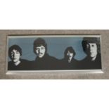 A vintage 1960s Beatles Banner / Poster by Richard Avedon. First Edition Print issued by the Daily