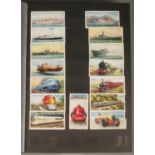 An album of cigarette cards. Includes Will's, Player's, Wix & Sons, Ardath etc.