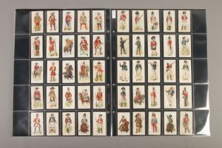 John Player & Sons cigarette cards, Old England's Defenders, complete set 50/50 Good, Some Fair