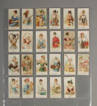 The American Tobacco Co cigarette cards, Musical Instruments, Part set, 23 cards. Good/Fair, Some